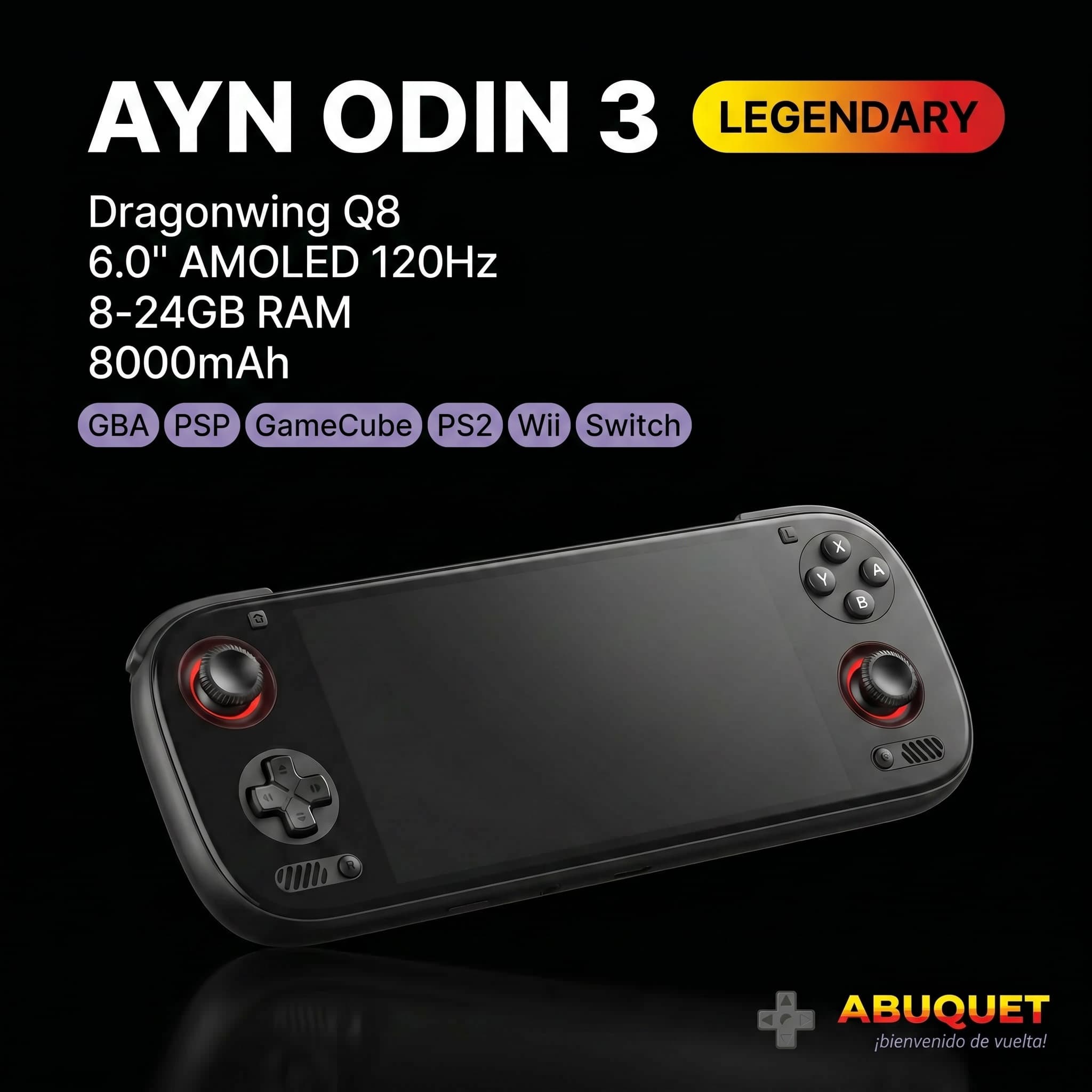 AYN Odin 3 — vista 3